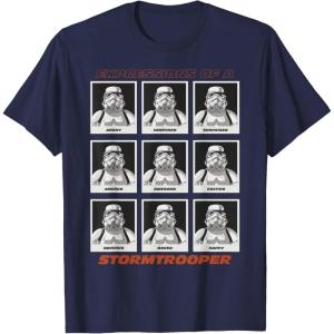 image:imageStar Wars Expressions of a Stormtrooper TShirtNavy Blue