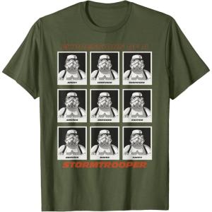 image:imageStar Wars Expressions of a Stormtrooper TShirtOlive Green