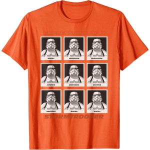 image:imageStar Wars Expressions of a Stormtrooper TShirtOrange
