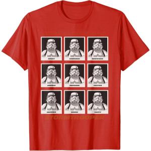 image:imageStar Wars Expressions of a Stormtrooper TShirtRed