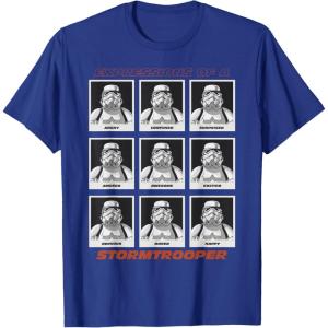 image:imageStar Wars Expressions of a Stormtrooper TShirtRoyal Blue
