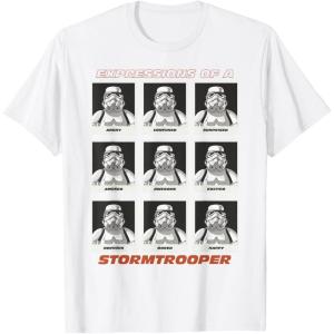 image:imageStar Wars Expressions of a Stormtrooper TShirtWhite