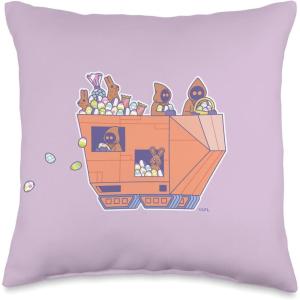 image:imageStar Wars Jawas Sandcrawler Easter Egg Hunt Throw Pillow16x16