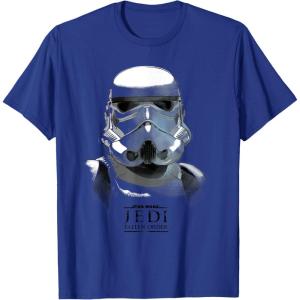 image:imageStar Wars Jedi Fallen Order Stormtrooper Portrait TShirtRoyal Blue