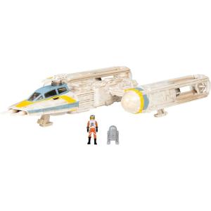 image:imageStar Wars Micro Galaxy Squadron Luke Skywalkers XWing Armada Edition  5Inch Vehicle with Two 1Inch Micro Figure AccessoriesGold Leaders YWing