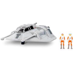 image:imageStar Wars Micro Galaxy Squadron Luke Skywalkers XWing Armada Edition  5Inch Vehicle with Two 1Inch Micro Figure AccessoriesLuke Skywalkers Snowspeeder Armada Edition