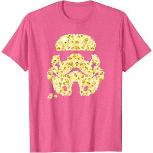 image:imageStar Wars Popcorn Stormtrooper Helmet TShirtPink Heather