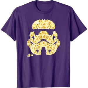 image:imageStar Wars Popcorn Stormtrooper Helmet TShirtPurple