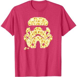 image:imageStar Wars Popcorn Stormtrooper Helmet TShirtRed Heather