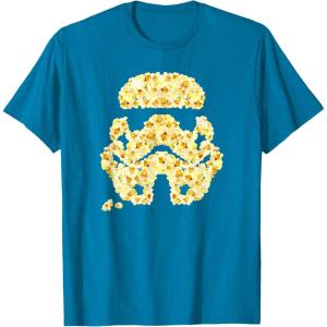 image:imageStar Wars Popcorn Stormtrooper Helmet TShirtSapphire Blue