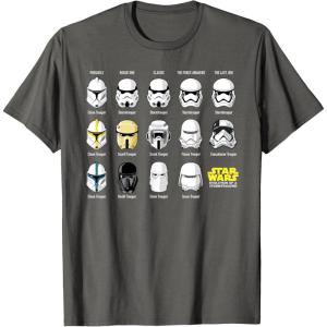 image:imageStar Wars Saga Guide Evolution of a Stormtrooper TShirtAsphalt Grey