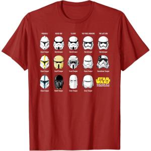 image:imageStar Wars Saga Guide Evolution of a Stormtrooper TShirtCranberry Red