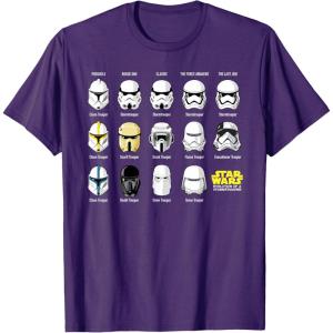 image:imageStar Wars Saga Guide Evolution of a Stormtrooper TShirtPurple