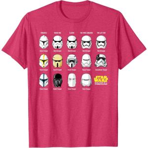image:imageStar Wars Saga Guide Evolution of a Stormtrooper TShirtRed Heather