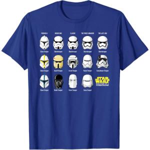 image:imageStar Wars Saga Guide Evolution of a Stormtrooper TShirtRoyal Blue