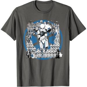 image:imageStar Wars Stormtrooper Army Galactic Empire Poster TShirt TShirtAsphalt Grey