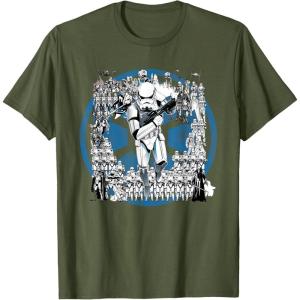 image:imageStar Wars Stormtrooper Army Galactic Empire Poster TShirt TShirtOlive Green