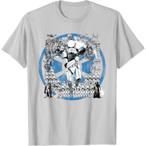 image:imageStar Wars Stormtrooper Army Galactic Empire Poster TShirt TShirtSilver Grey