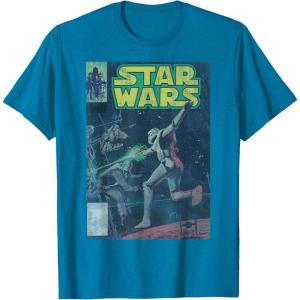 image:imageStar Wars Stormtrooper Battle Vintage Comic Book Cover TShirtSapphire Blue
