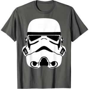 image:imageStar Wars Stormtrooper Classic Helmet TShirt TShirtAsphalt Grey