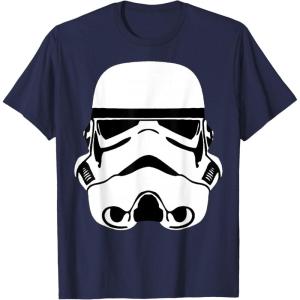 image:imageStar Wars Stormtrooper Classic Helmet TShirt TShirtNavy Blue