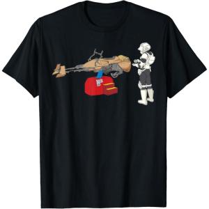 image:imageStar Wars Stormtrooper Coin Operated Speeder Bike TShirtBlack