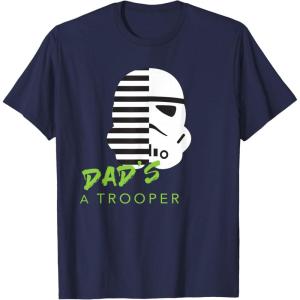 image:imageStar Wars Stormtrooper Dads a Trooper TShirtNavy Blue