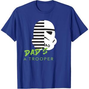 image:imageStar Wars Stormtrooper Dads a Trooper TShirtRoyal Blue