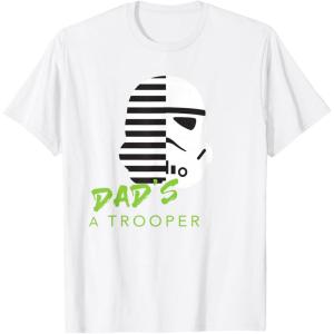image:imageStar Wars Stormtrooper Dads a Trooper TShirtWhite