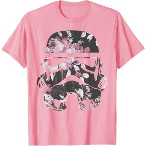 image:imageStar Wars Stormtrooper Floral Helmet TShirtPink