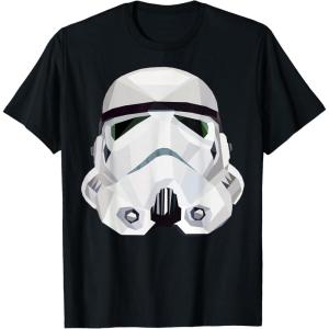 image:imageStar Wars Stormtrooper Geometric Prism Graphic TShirt TShirtBlack