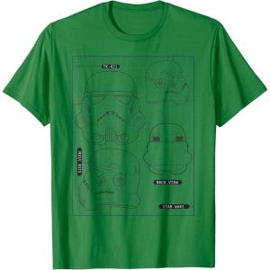 image:imageStar Wars Stormtrooper Helmet Diagram TShirt TShirtKelly Green