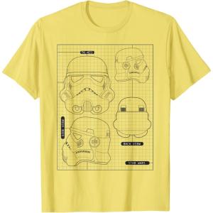 image:imageStar Wars Stormtrooper Helmet Diagram TShirt TShirtLemon Yellow