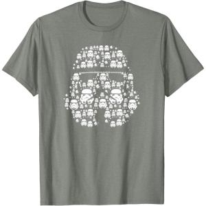 image:imageStar Wars Stormtrooper Helmet Icon TShirtOlive Heather