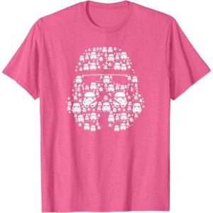 image:imageStar Wars Stormtrooper Helmet Icon TShirtPink Heather