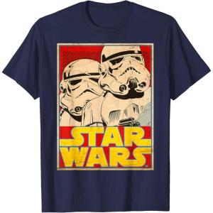 image:imageStar Wars Stormtrooper March Vintage Trading Card TShirt TShirtNavy Blue
