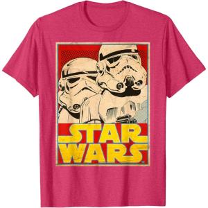 image:imageStar Wars Stormtrooper March Vintage Trading Card TShirt TShirtRed Heather