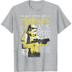 image:imageStar Wars Stormtrooper Music Poster TShirt TShirtHeather Grey