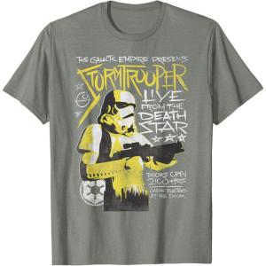 image:imageStar Wars Stormtrooper Music Poster TShirt TShirtOlive Heather
