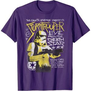 image:imageStar Wars Stormtrooper Music Poster TShirt TShirtPurple