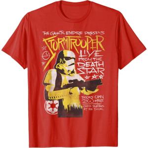 image:imageStar Wars Stormtrooper Music Poster TShirt TShirtRed