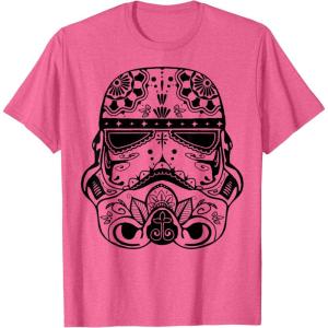image:imageStar Wars Stormtrooper Ornate Henna Print Helmet TShirtPink Heather