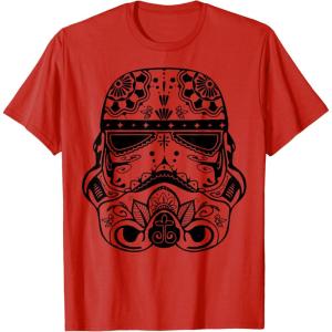 image:imageStar Wars Stormtrooper Ornate Henna Print Helmet TShirtRed