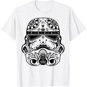 image:imageStar Wars Stormtrooper Ornate Henna Print Helmet TShirtWhite