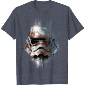 image:imageStar Wars Stormtrooper Painting TShirtHeather Blue