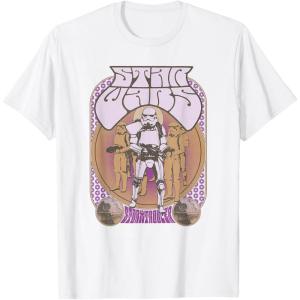 image:imageStar Wars Stormtrooper Retro Seventies Poster TShirtWhite