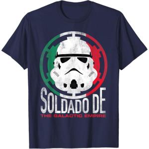 image:imageStar Wars Stormtrooper Soldado De Galactic Empire TShirtNavy Blue