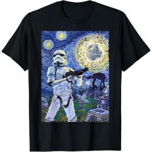 image:imageStar Wars Stormtrooper Starry Night Graphic TShirt C1 TShirtBlack