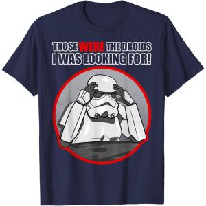 image:imageStar Wars Stormtrooper Those Were The Droids TShirtNavy Blue