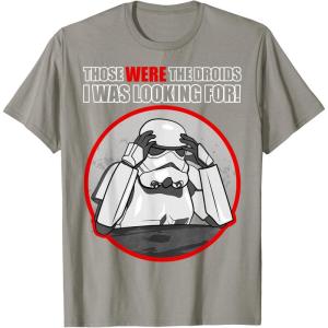 image:imageStar Wars Stormtrooper Those Were The Droids TShirtSlate Grey